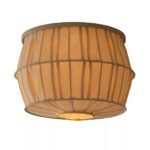 TULIP HAND STITCHED COTTON MAGNETIC SLIP SHADE WITH GEM DETAIL