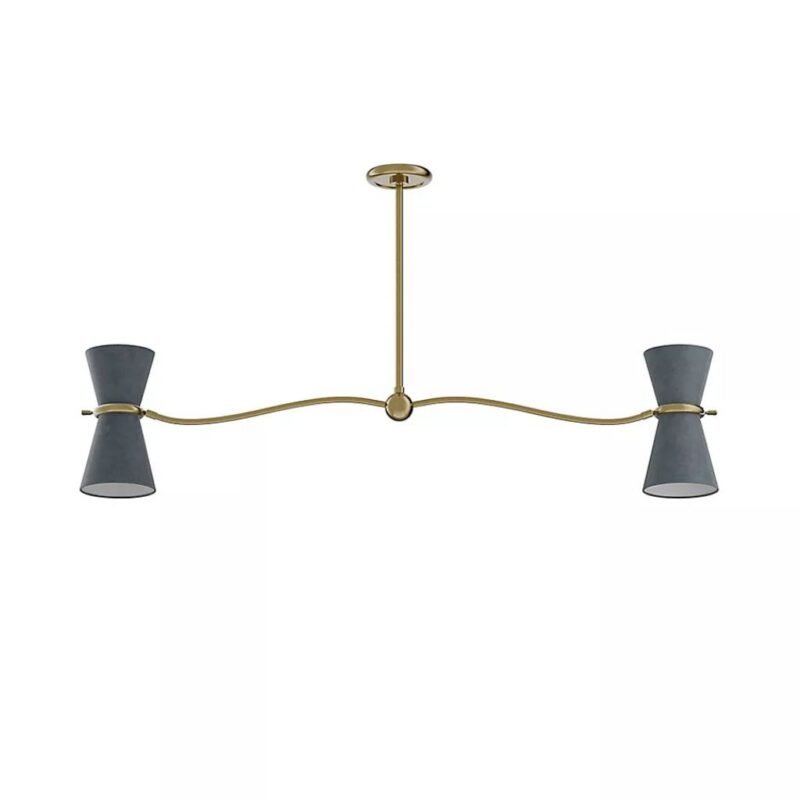 GABLE LINEAR CEILING CHANDELIER