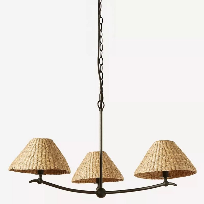 BAINBRIDGE SEAGRASS CEILING CHANDELIER