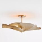 DANIELLA BRASS FLUSH MOUNT CEILING LIGHT
