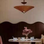 PERILLA PENDANT LAMP WITH WOVEN SHADE