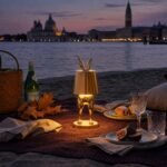 HIDING RABBIT GOLD LED TABLE LAMP