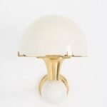 CREAM MERVE KAHRAMAN CABINET OF CURIOSITIES MUSHROOM GLASS WALL SCONCE