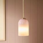HOLT GLASS PENDANT PINK | PINK LAMPS