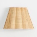 NEUTRAL SCALLOPED DESIGN WALL SCONCE