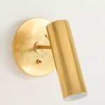 BRASS LANCELOT PIVOTING SCONCE WALL LIGHT