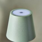 POLDINA PRO MICRO RECHARGEABLE CORDLESS LED TABLE LAMP IN SAGE