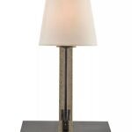 OLDKNOW POLISHED STONE ACCENT BOOKCASE LAMP