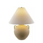 NIVALIS DECORATIVE CERAMIC ACCENT TABLE LAMP