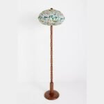 DUMPLING WOOD FLOOR LAMP IN WREN