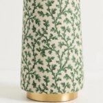LULU IRENA FLOOR LAMP WITH PRINTED FABRIC EMPIRE SHADE