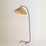 BAINBRIDGE NATURAL SEAGRASS FLOOR LAMP