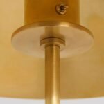 ORSAY BRASS FLOOR LAMP WITH MODERN DESIGN