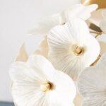 JUNE DECORATIVE FLORAL CAPIZ CEILING LIGHT