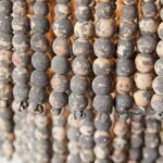 BEADED HANGING CHANDELIER