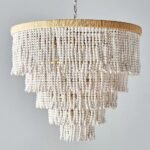 WATERFALL STYLE BEADED CHANDELIER FROM REGINA ANDREW