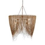 LAYLA LINEAR CASCADED CHANDELIER