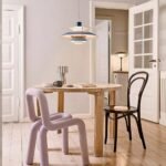PH5 SPUN TIERED THREE SHADE METAL PENDANT LIGHT BLUE