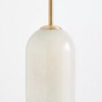HOLT GLASS PENDANT TAUPE | LAMPS FOR BEDROOM SET OF 2