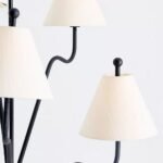 BEATRICE 5 ARM WAVY CHANDELIER
