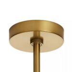 TEBALDI ETCHED GLASS VENETIAN INSPIRED CEILING CHANDELIER