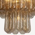 MILOS CASCADE GLASS DROPLET CEILING CHANDELIER