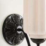 THE ELOISE BLUSH PINK MILK GLASS SCONCE LIGHT