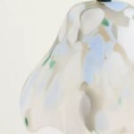 MERVE KAHRAMAN MULTI COLOR WAVY GLASS PENDANT LIGHT
