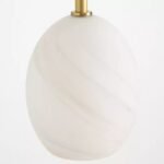 REGINA ANDREW ARTEMIS PENDANT WITH ALABASTER SHADE