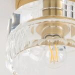 REGINA ANDREW BIJOUX DECORATIVE CRYSTAL FLUSH MOUNT