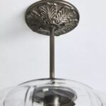 THE ELOISE PENDANT LIGHT WITH SCALLOPED GLASS SHADE