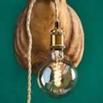 DECORATIVE BROWN DEER WALL LIGHT BABY HARRY