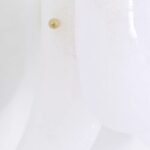 ANISA DECORATIVE TIERED PETAL GLASS WALL SCONCE