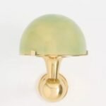 MERVE KAHRAMAN MUSHROOM GLASS GREEN SCONCE WALL LIGHT