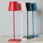 POLDINA PRO BLUE RECHARGEABLE LED TABLE LAMP WITH CORDLESS DESIGN