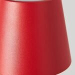 POLDINA PRO RED RECHARGEABLE LED TABLE LAMP WITH CORDLESS DESIGN