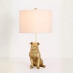 ICON TABLE LAMP FEATURING A PITBULL DOG