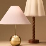DECORATIVE TABLE LAMP BASE MADE OF TWISTED WOOD
