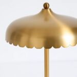 SIMONE BRONZE METAL ACCENT TABLE LAMP