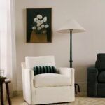 NEVILLE BLACK FLOOR LAMP FOR HOME DECOR