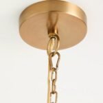 GREEN VELVET PENDANT WITH TASSEL FRINGE BY SINCLAIR