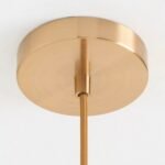 GRETA SCALLOPED PENDANT LIGHT GREY