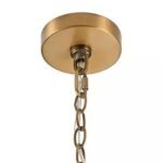 YALE DRAPED CHAIN CHANDELIER