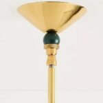 MERVE KAHRAMAN MULTI GLASS WAVY HANGING PENDANT LIGHT