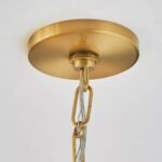 DECORATIVE VIVIANA OVAL GLASS CEILING LIGHT