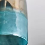 SOFT FOG DECORATIVE GLASS SEMI FLUSH MOUNT