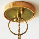 DELPHINE DECORATIVE RATTAN CEILING LIGHT