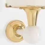 CREAM MUSHROOM GLASS WALL LIGHT FROM MERVE KAHRAMAN CABINET OF CURIOSITIES