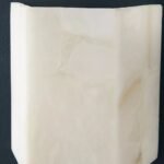 BOREALIS ALABASTER WALL LIGHT WITH HEXAGON DESIGN