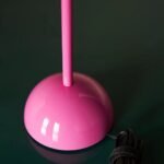 FLOWERPOT V9 PINK RECHARGEABLE LED LAMP WITH CORDLESS DESIGN